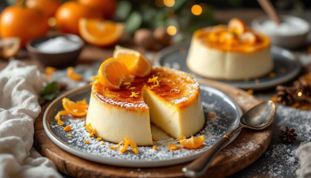 Coup de soleil dans l’assiette : enfin un dessert de fête qui change avec cette crème brûlée caramélisée à la clémentine