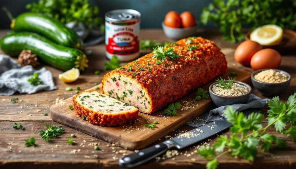 Une simple courgette et une boîte de thon : c'est le secret d’une terrine fraîche, légère et délicieuse pour le repas