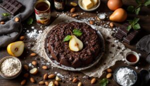 Un dessert poire-chocolat plus fondant qu’un cake classique