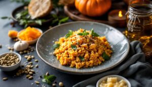 Oubliez le risotto : ce blésotto au potiron est encore plus fondant et facile à préparer !