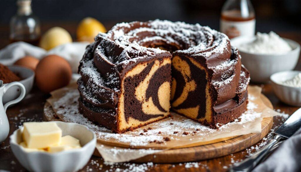 Les élèves pâtissiers apprennent à faire le marbré au chocolat comme ça - la recette de l'école Ducasse
