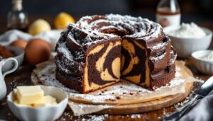 Les élèves pâtissiers apprennent à faire le marbré au chocolat comme ça - la recette de l'école Ducasse