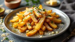 Ces frites de polenta au parmesan font craquer tous les gourmands à table (faciles et rapides à faire !)