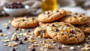Des cookies fondants à l’avoine et chocolat : la recette express, sans beurre, prête avec 4 basiques pour des goûters tout doux