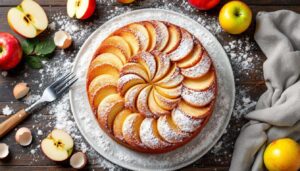 Ce gâteau de saison, entre madeleine et moelleux aux pommes, va vous faire fondre