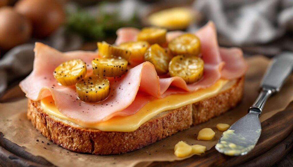 Cette recette de sandwich façon raclette promet un plaisir fondant et croustillant pour réchauffer vos déjeuners
