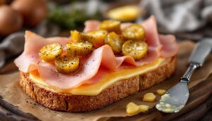 Cette recette de sandwich façon raclette promet un plaisir fondant et croustillant pour réchauffer vos déjeuners