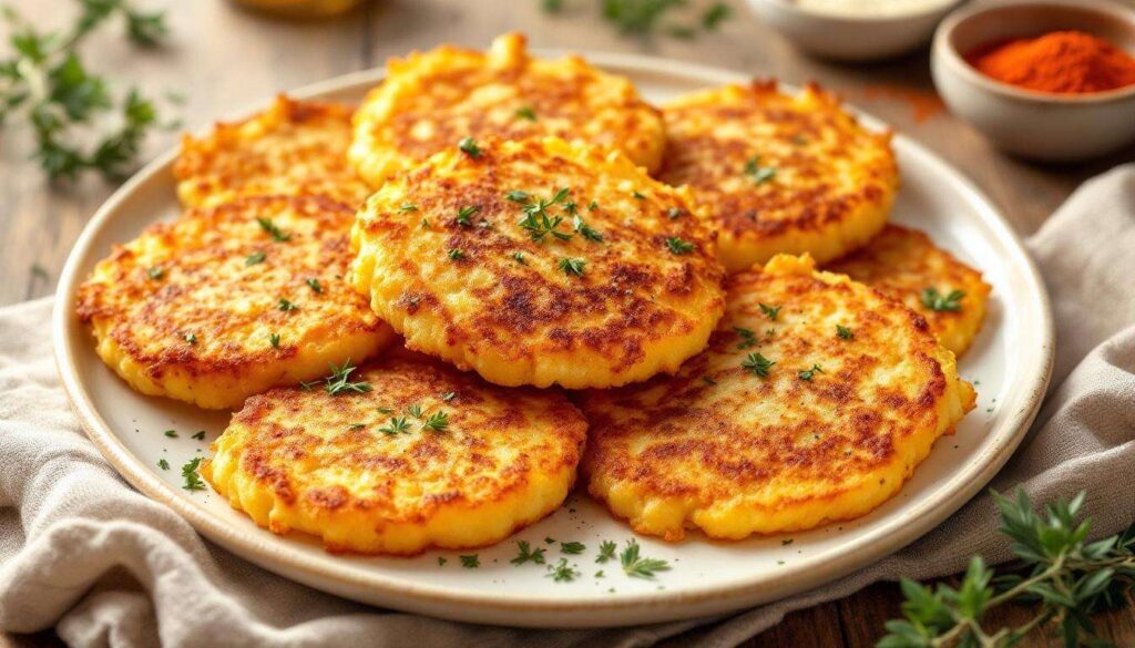 « Je les prépare en 10 minutes chrono pour toute la famille » : mes galettes de pommes de terre crousti-dorées et fondantes au four, bien plus légères que des frites