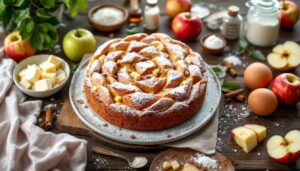 Julie Andrieu dévoile son gâteau aux pommes préféré « largement meilleur qu’une simple tarte »