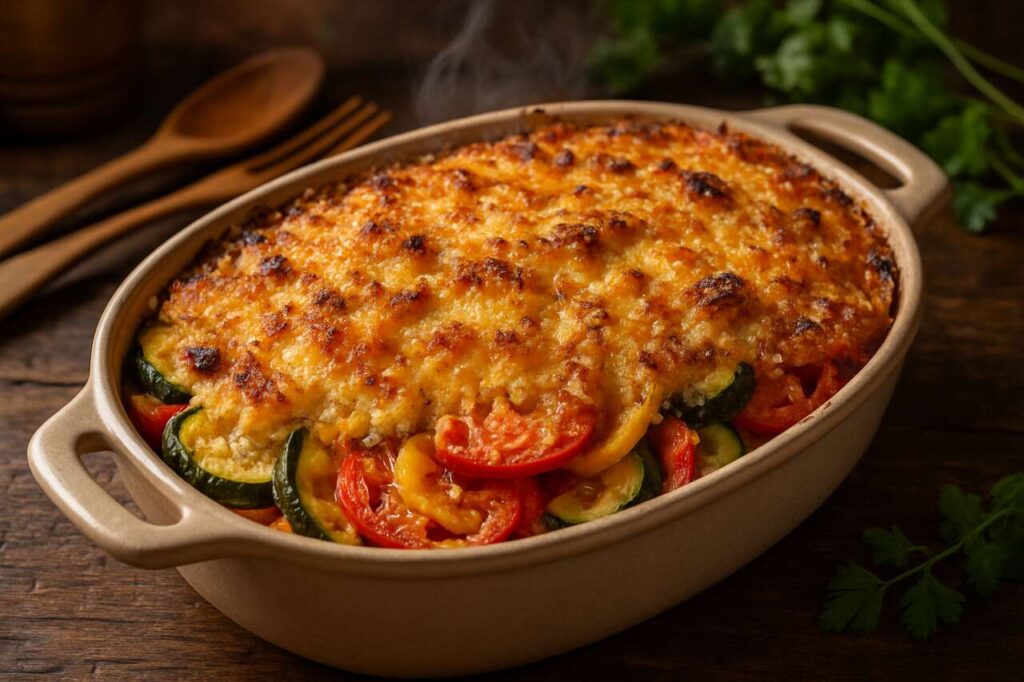 Plus de goût que la béchamel : les chefs préfèrent ajouter cette sauce dans leurs gratins de légumes