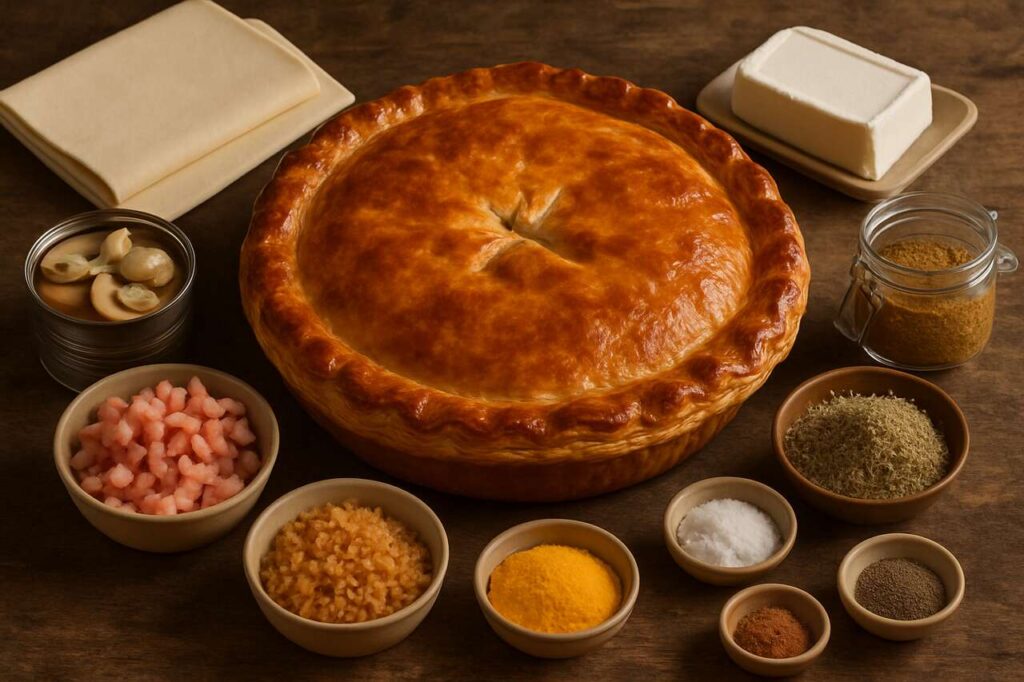 Une tourte bien dorée au goût de terroir qui allie croustillant et fondant pour réinventer les repas d’hiver en famille