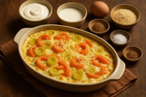 Ce gratin poireaux et saumon fumé, crémeux et parfumé, est le refuge parfait après une journée froide d’hiver