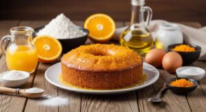 Gâteau à l’orange tout simple, imbibé d’un sirop chaud pour un moelleux irrésistible
