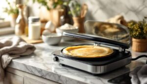 Chandeleur 2026, crêpière neuve : l'appareil E.Leclerc à moins de 15 € qui met enfin fin aux crêpes ratées