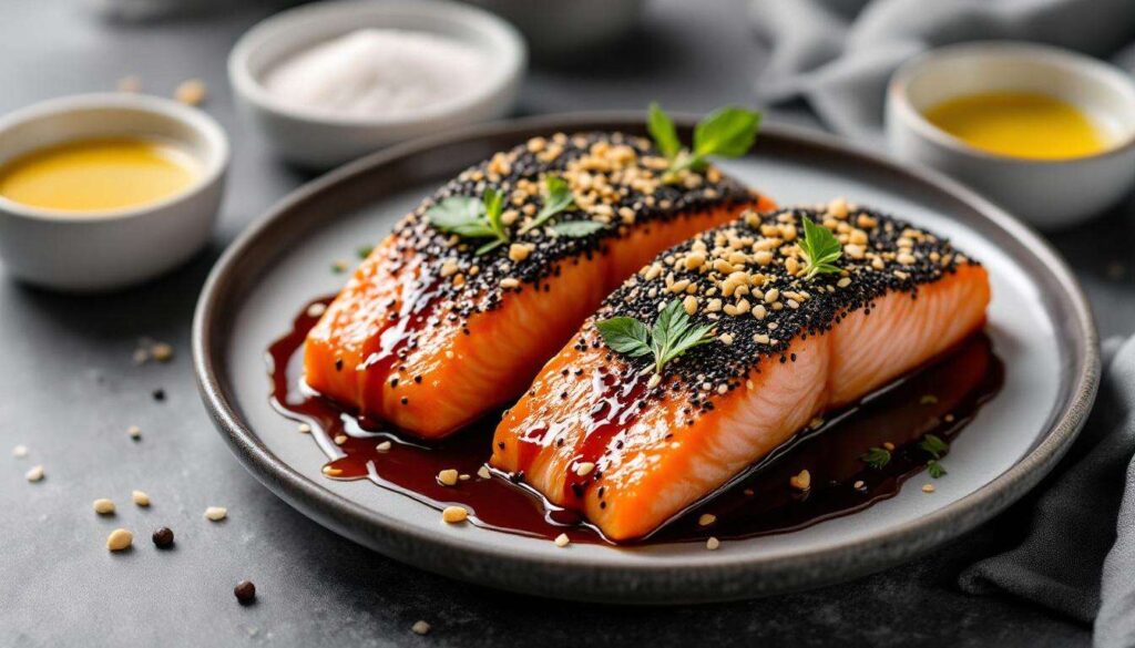 Saumon en croûte de sésame : le plat de la Saint-Valentin prêt en 25 minutes qui impressionne à chaque fois
