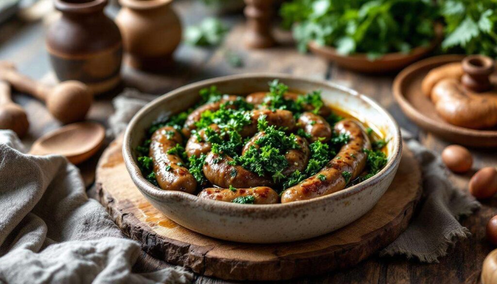 Vous ne connaissez pas le boudin vert : cette spécialité wallonne au chou kale va surprendre les amateurs de charcuterie
