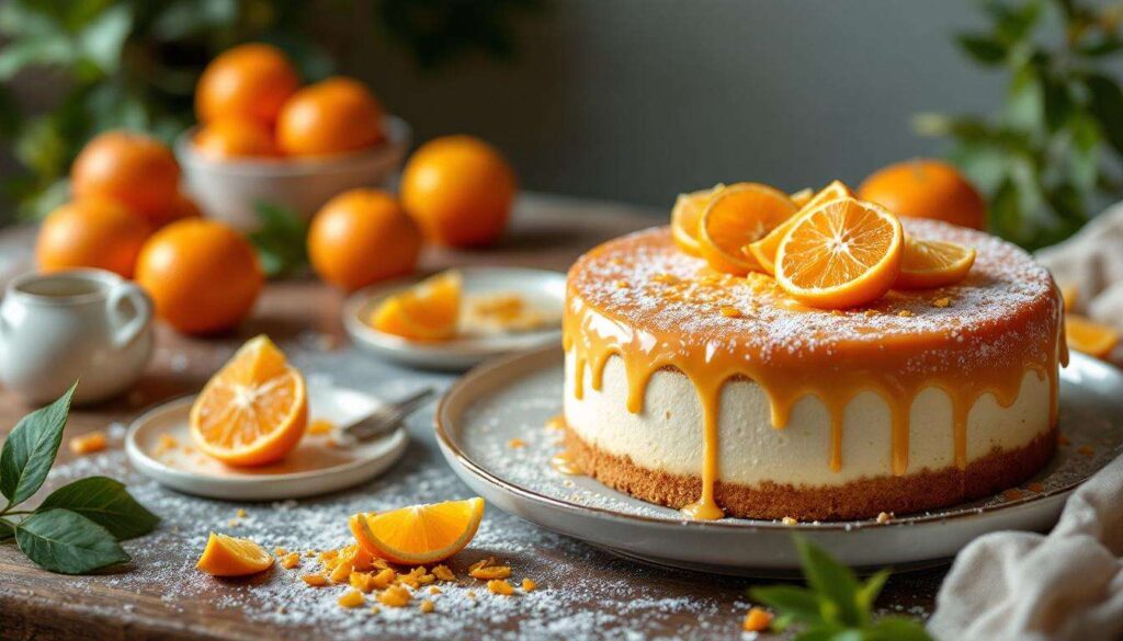Le cake à la clémentine de Mercotte