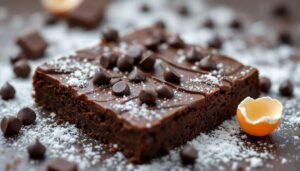 Un brownie au chocolat fondant sans four, sans crème, sans beurre… mais 100 % plaisir.
