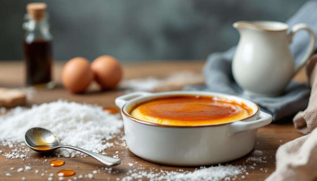 Crème caramel maison à la vanille, un dessert de grand‑mère ultra réconfortant et délicieusement fondant