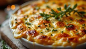 Oubliez la béchamel : la sauce secrète des chefs sublime le gratin !