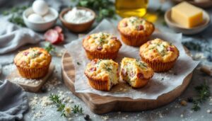 « Je les prépare le dimanche soir » : mes muffins jambon-fromage parfaits pour tous mes déjeuners de semaine