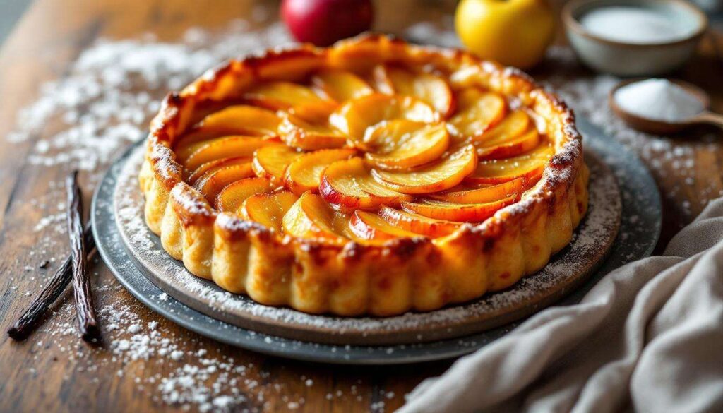Tu mets ta tarte au four et puis tatin