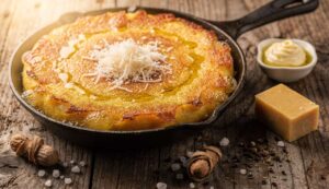 Transformez vos repas avec cette recette simple et économique de polenta gratinée à la poêle