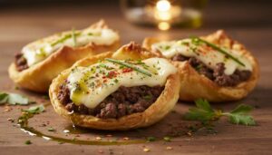 Recette de brick basque au bœuf et Ossau-Iraty