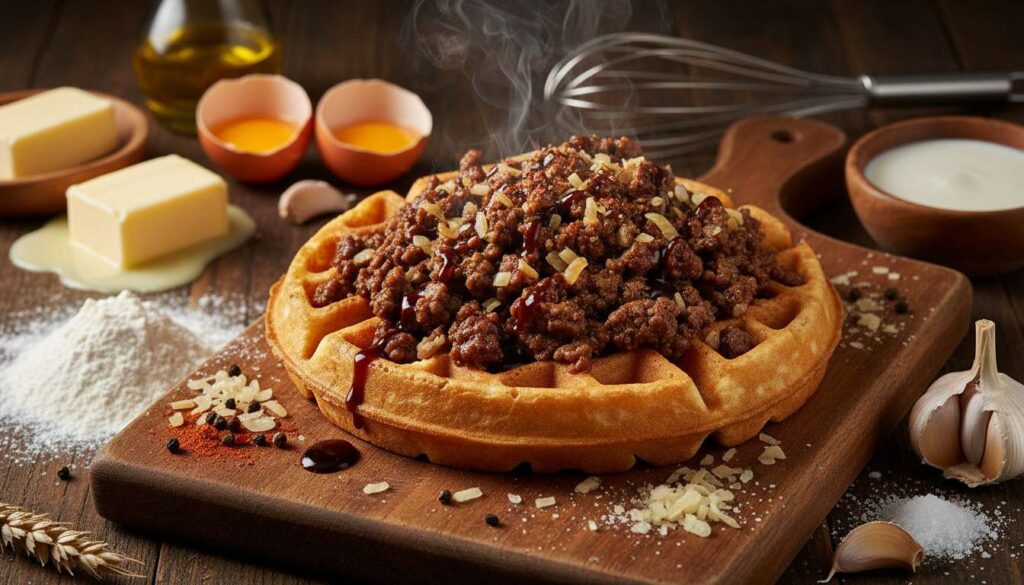 Bœuf en gaufre : recette gourmande et originale