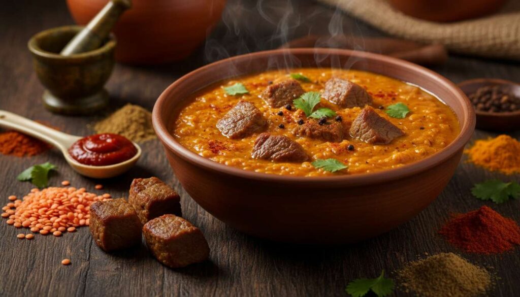 Recette dal indien au boeuf : saveurs exotiques