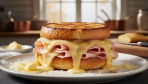 Croq-monsieur façon burger : la recette vidéo à ne pas manquer