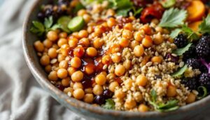 Recette de spring bowl équilibré et savoureux