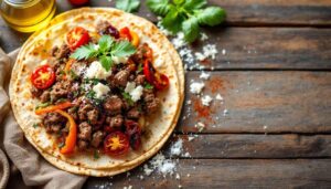 Fajitas provençales au boeuf haché émincé