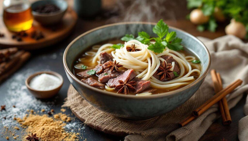 Recette soupe pho au boeuf Charal
