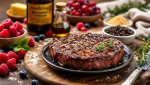 Tournedos de boeuf aux fruits rouges : recette gourmande