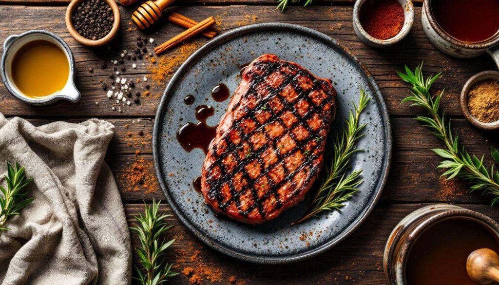 Tendre de bœuf grillé : recette saveurs d'automne