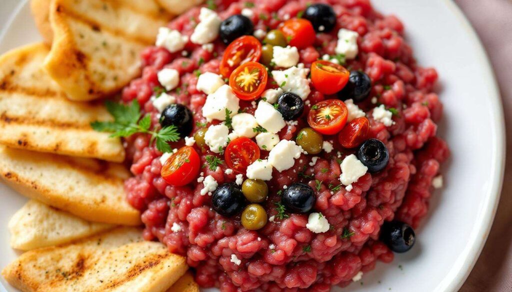 Tartare fraîcheur à la grecque : recette apéro par Charal