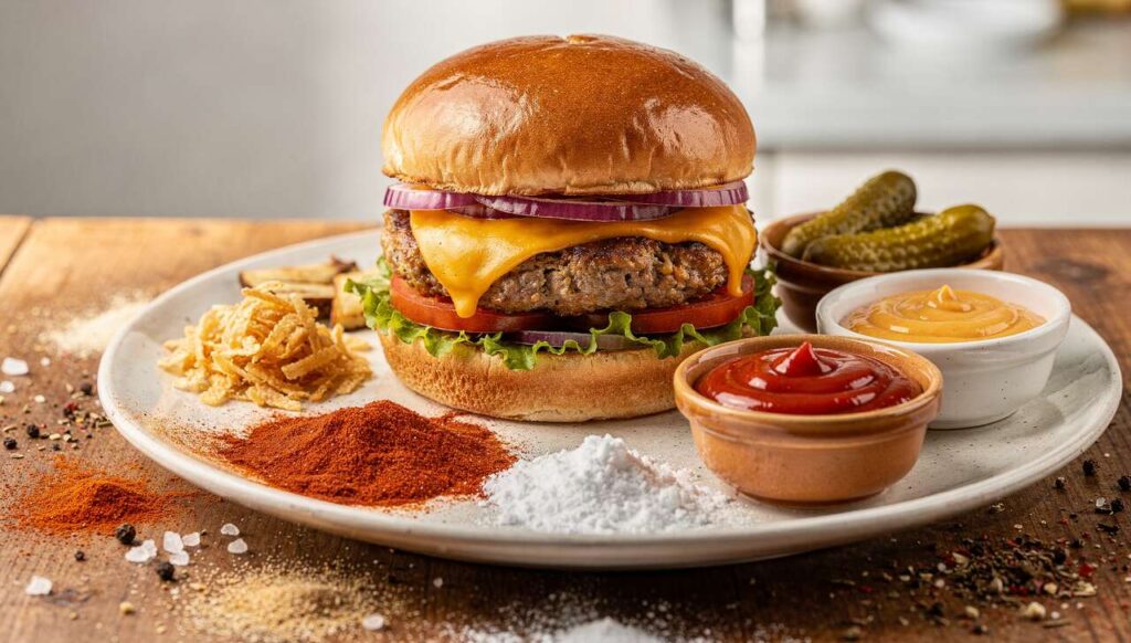 Cheeseburger de purée : recette délectable et innovante