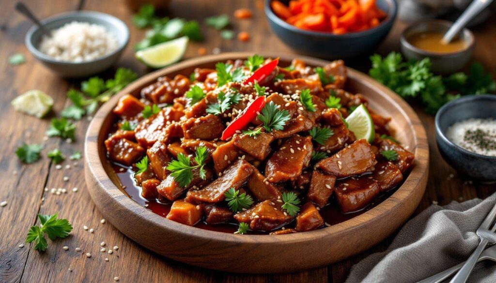 Aiguillettes de bœuf à la thaï : recette savoureuse et exotique