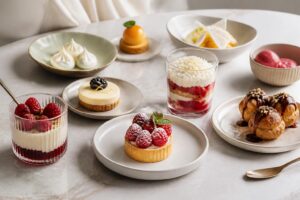 10 desserts légers et chics pour finir le repas en beauté